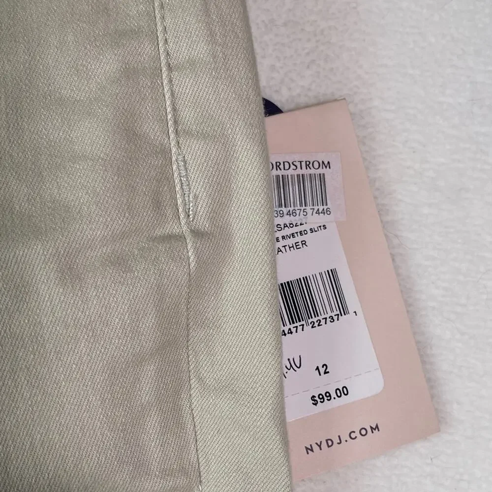 NYDJ Women's Light Beige Skinny Jeans